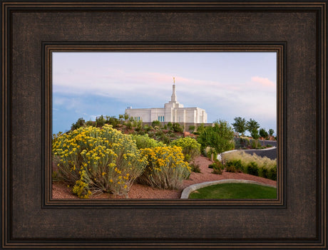 Snowflake Temple - Desertscape by Robert A Boyd