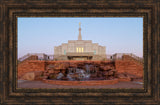 Snowflake Temple - Desert Fountain by Robert A Boyd