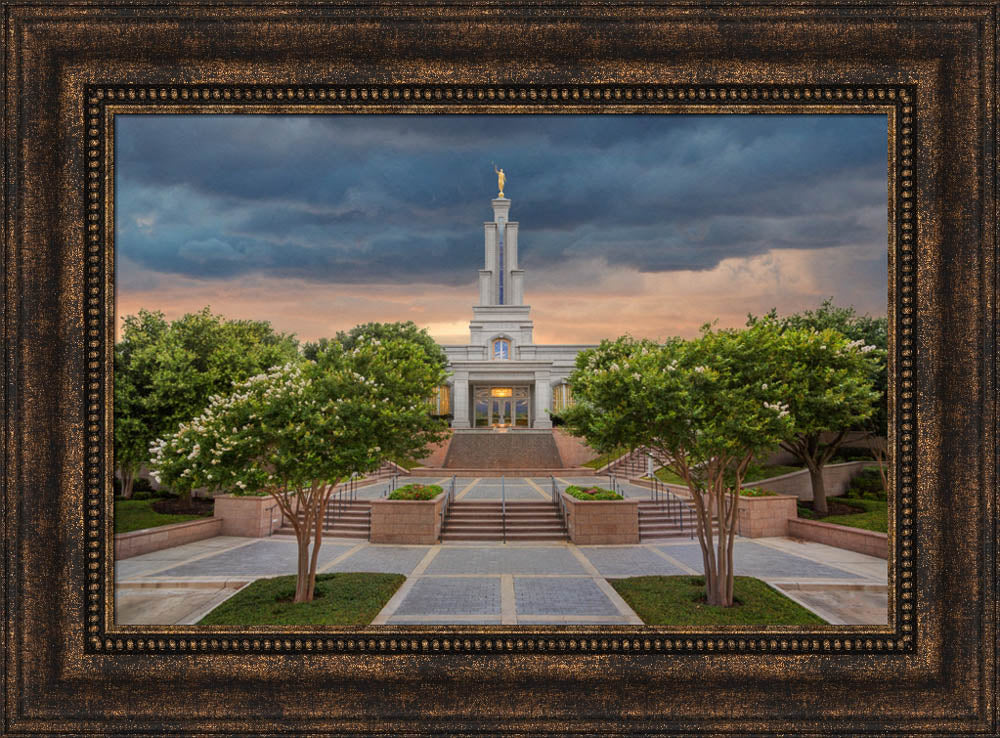 San Antonio Temple - Refuge From the Storm by Robert A Boyd