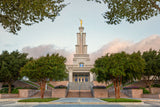 San Antonio Temple - Summer Morning by Robert A Boyd