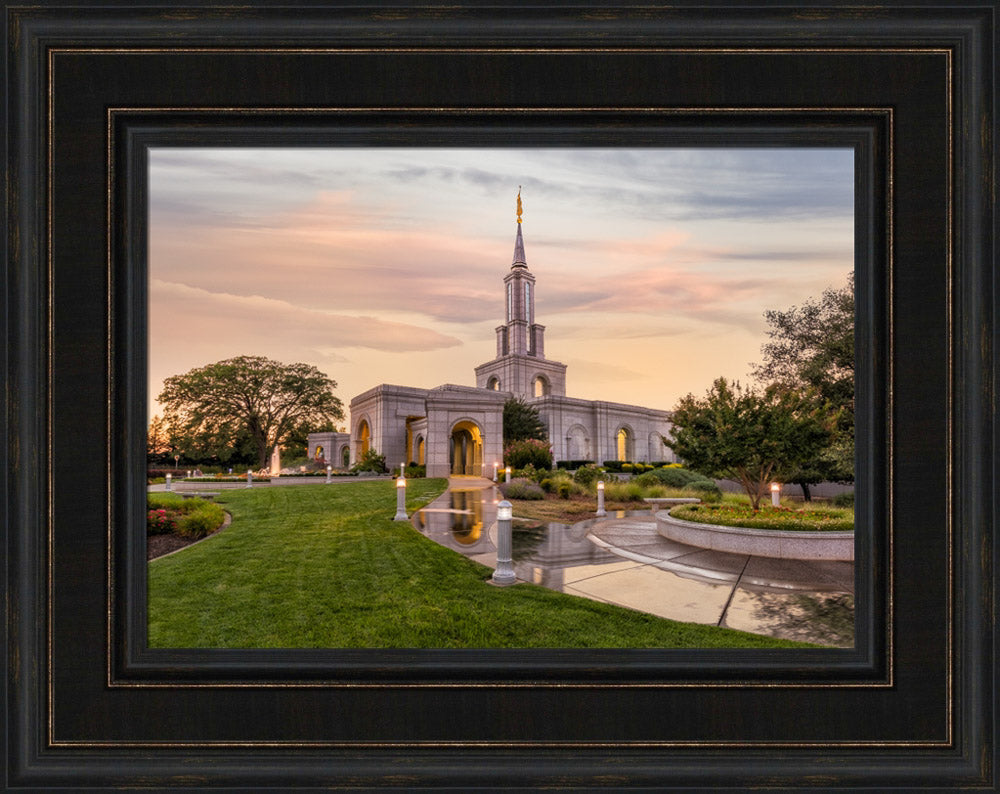 Sacramento Temple - Evening Path by Robert A Boyd