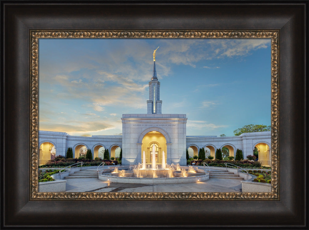 Sacramento Temple - Tranquility by Robert A Boyd