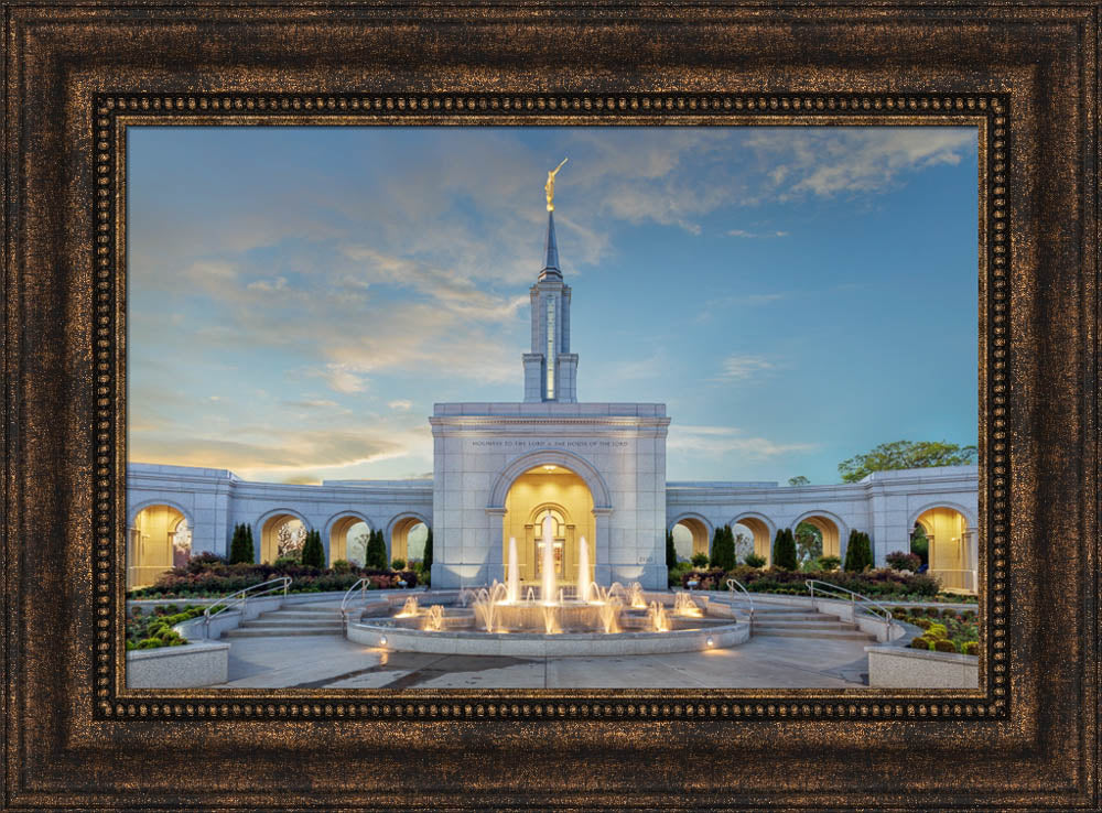 Sacramento Temple - Tranquility by Robert A Boyd