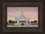 Draper Temple - Sunrise by Robert A Boyd