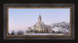 Draper Temple - Winter Sky by Robert A Boyd