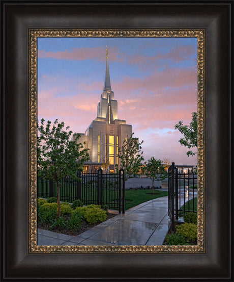 Oquirrh Mountain Temple - The Light Within by Robert A Boyd