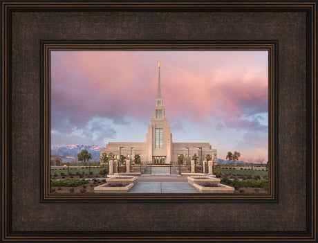 Gila Valley Temple - Gila Valley by Robert A Boyd