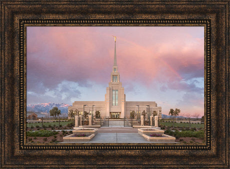 Gila Valley Temple - Gila Valley by Robert A Boyd