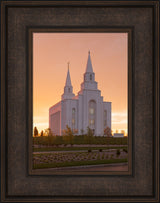 Kansas City Temple - Sunrise by Robert A Boyd