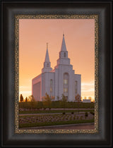 Kansas City Temple - Sunrise by Robert A Boyd