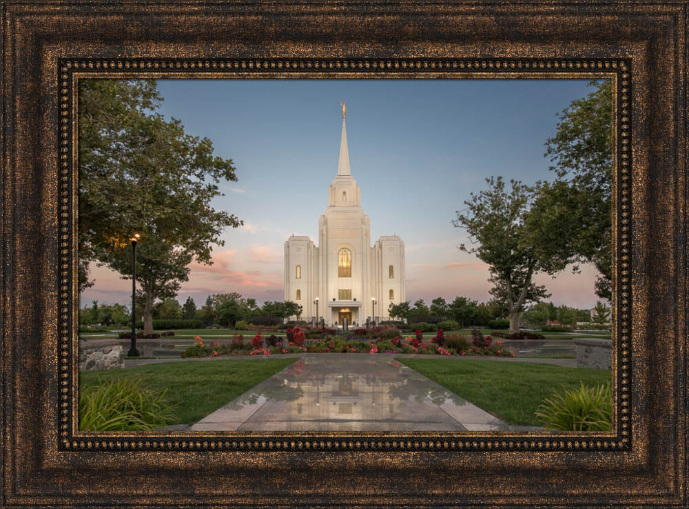 Brigham City Temple - Brigham City Covenant Path by Robert A Boyd