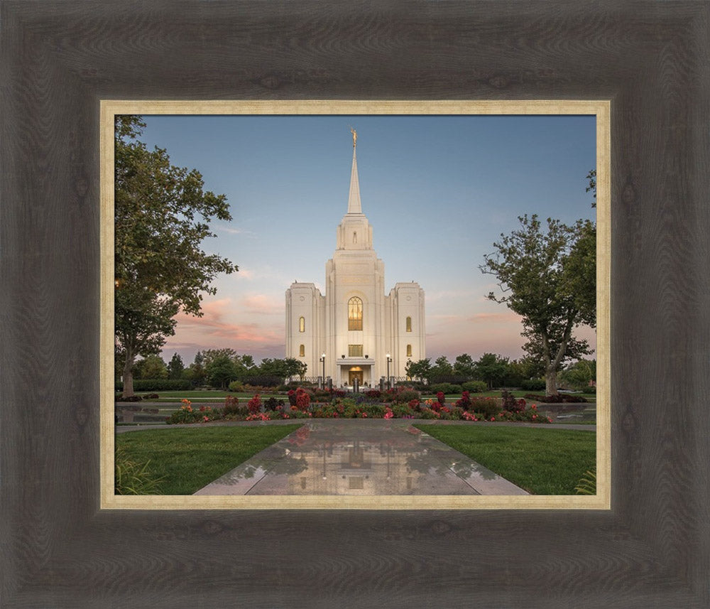 Brigham City Temple - Brigham City Covenant Path by Robert A Boyd