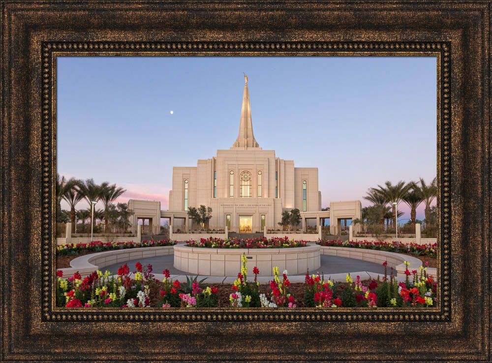 Gilbert Temple - Flower Moon by Robert A Boyd