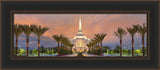 Gilbert Temple - Palm Trees by Robert A Boyd