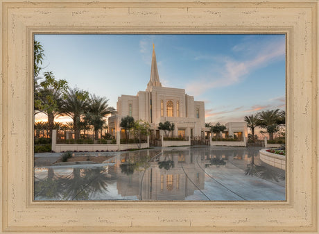 Gilbert Temple - Peaceful Morning by Robert A Boyd