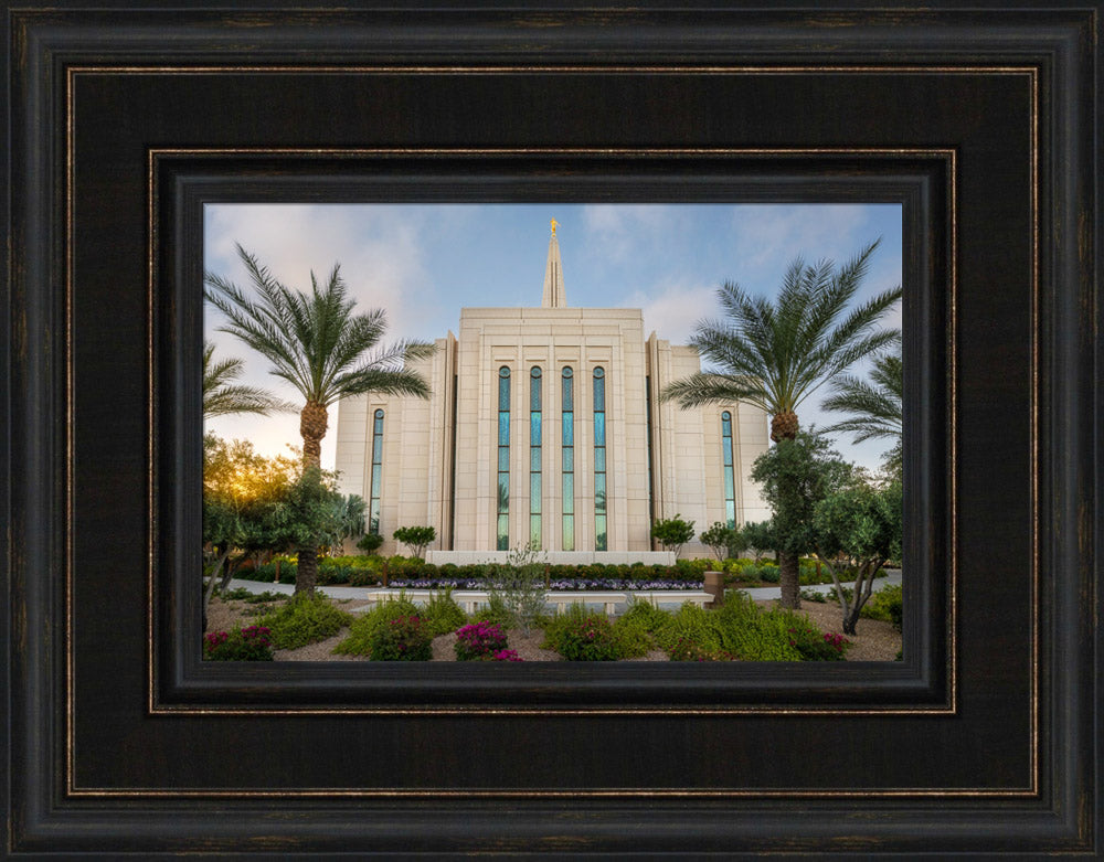 Gilbert Temple - Window Detail by Robert A Boyd