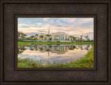 Fort Lauderdale Temple - Reflection Pond by Robert A Boyd