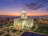 Tijuana Temple - Sunset by Robert A Boyd