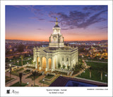 Tijuana Temple - Sunset by Robert A Boyd