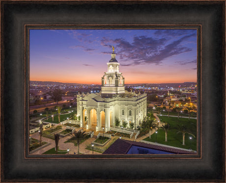 Tijuana Temple - Sunset by Robert A Boyd