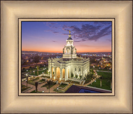 Tijuana Temple - Sunset by Robert A Boyd