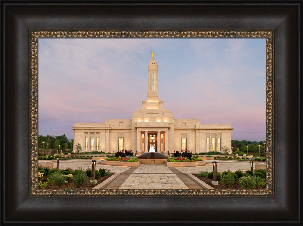 Indianapolis Temple - Temple Path by Robert A Boyd