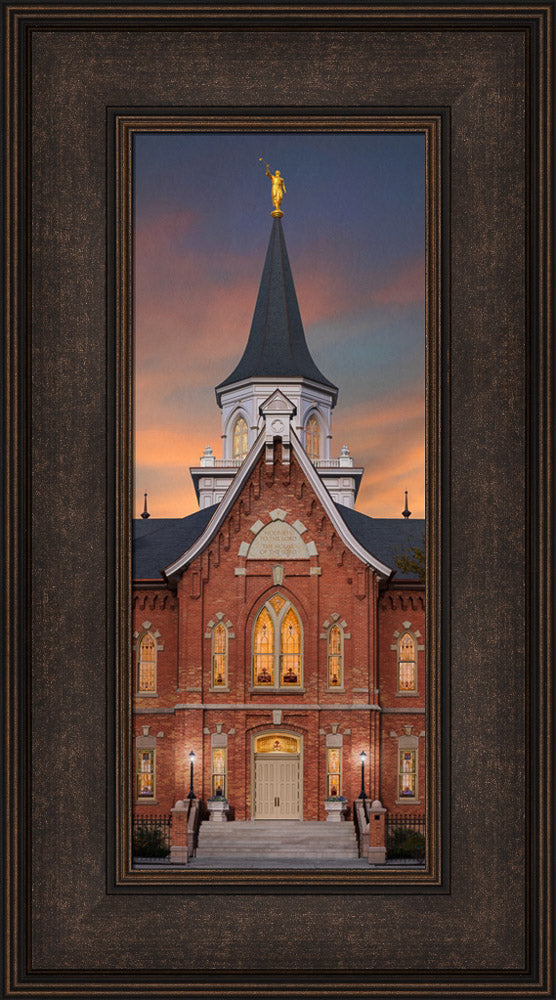 Provo City Center Temple - A Fire Within by Robert A Boyd