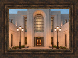 Paris Temple - Main Entrance by Robert A Boyd