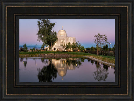 Meridian Temple - Dusk by Robert A Boyd