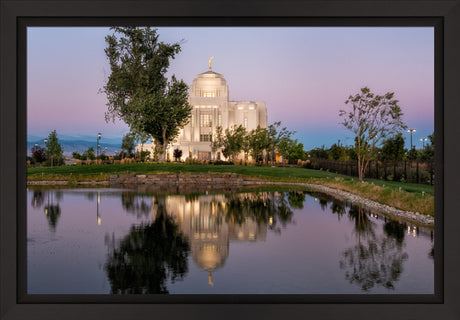 Meridian Temple - Dusk by Robert A Boyd