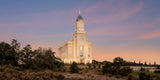 Cedar City Temple - Junipers by Robert A Boyd