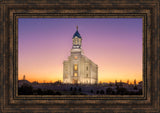 Cedar City Temple - Like a Fire is Burning by Robert A Boyd