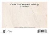 Cedar City Temple - Morning 5x7 print