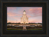 Cedar City Temple - Morning by Robert A Boyd