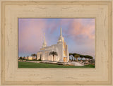 Rome Temple - Evening Glow by Robert A Boyd