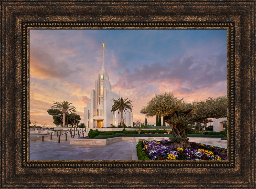 Rome Temple - Eventide by Robert A Boyd