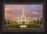 Pocatello Temple - Morning Light by Robert A Boyd