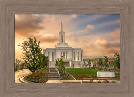 Pocatello Temple - Covenant Path by Robert A Boyd