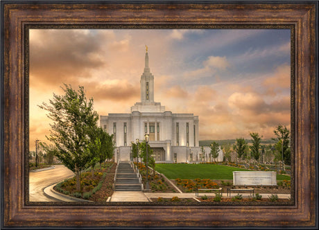 Pocatello Temple - Covenant Path by Robert A Boyd