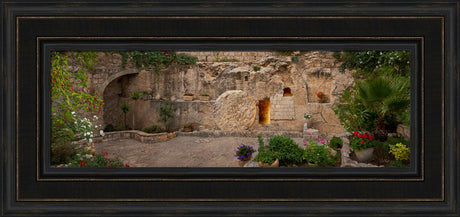 The Garden Tomb - panoramic by Robert A Boyd