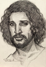 Drawing Study of Christ by Rose Datoc Dall