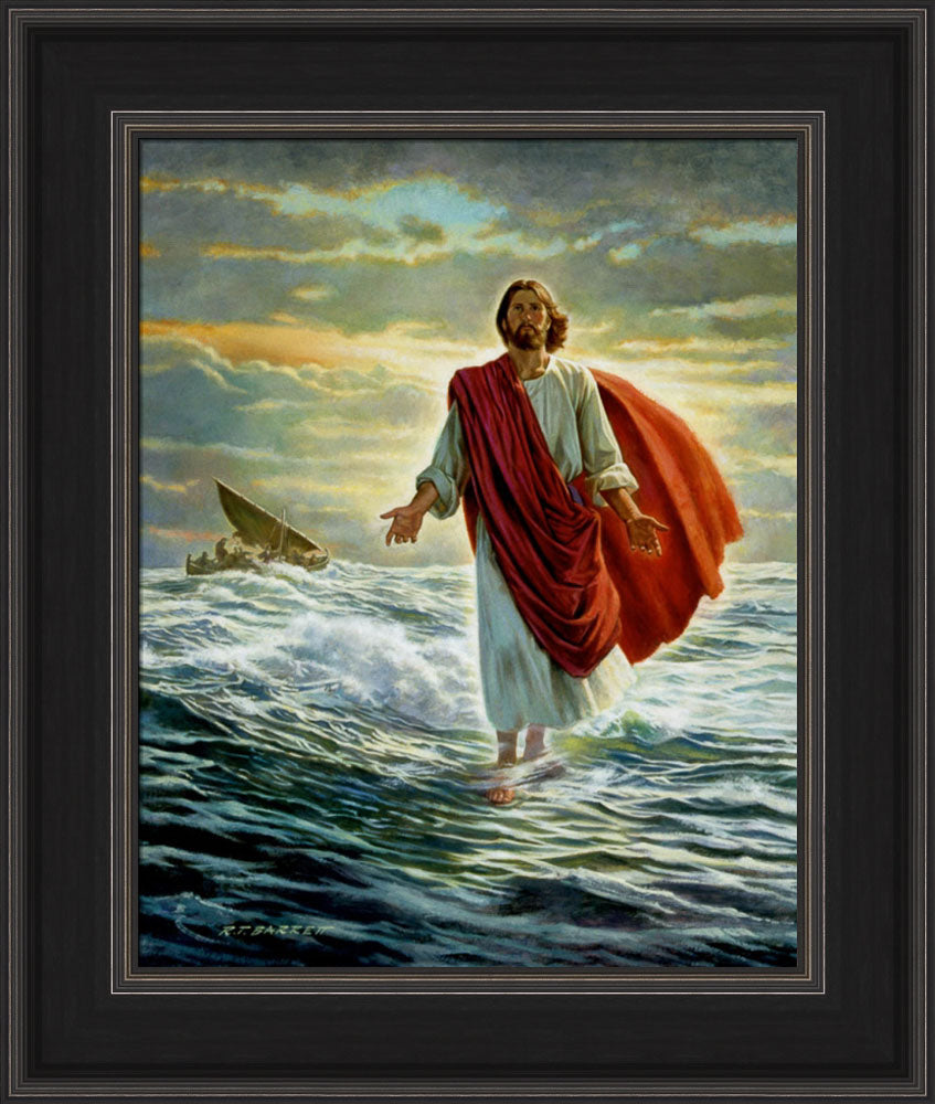 Christ Walking on the Water by Robert Barrett