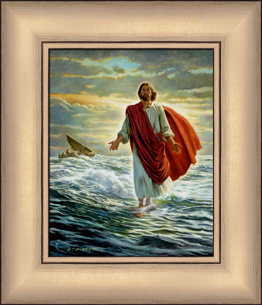 Christ Walking on the Water by Robert Barrett