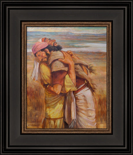 Jacob and Esau Embrace