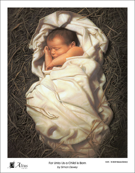 For Unto Us a Child is Born by Simon Dewey