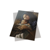 A card featuring a painting of Mary and Baby Jesus, part of Simon Dewey's Boxed Christmas Cards collection.