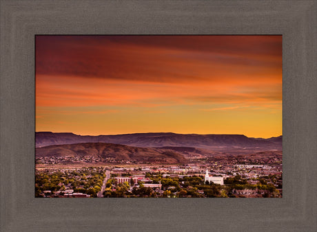 St George Temple - Valley by Scott Jarvie