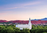 St George Temple - Above the Trees by Scott Jarvie