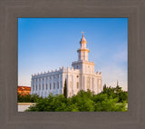 St George Temple - First Light by Scott Jarvie