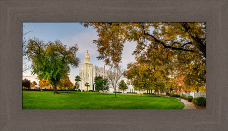 St George Temple - Fall Colors by Scott Jarvie